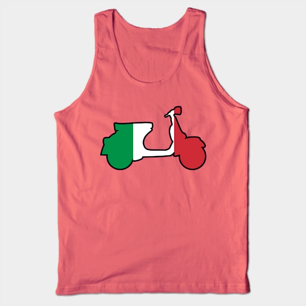 Italy Scooter Tank Top by Skatee